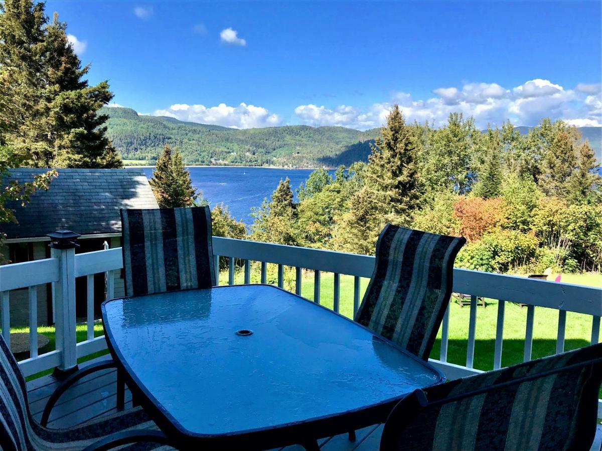 Panoramique Du Fjord Apartment L'Anse-Saint-Jean Bagian luar foto
