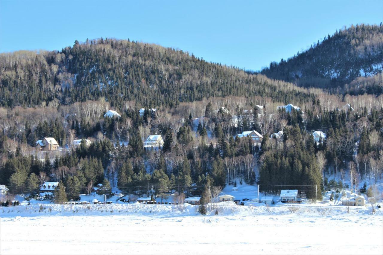 Panoramique Du Fjord Apartment L'Anse-Saint-Jean Bagian luar foto