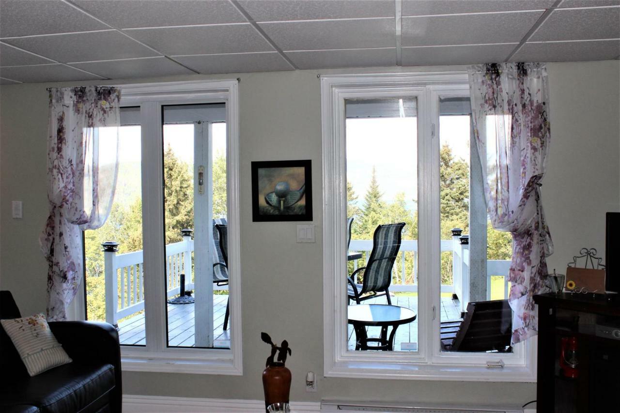 Panoramique Du Fjord Apartment L'Anse-Saint-Jean Bagian luar foto
